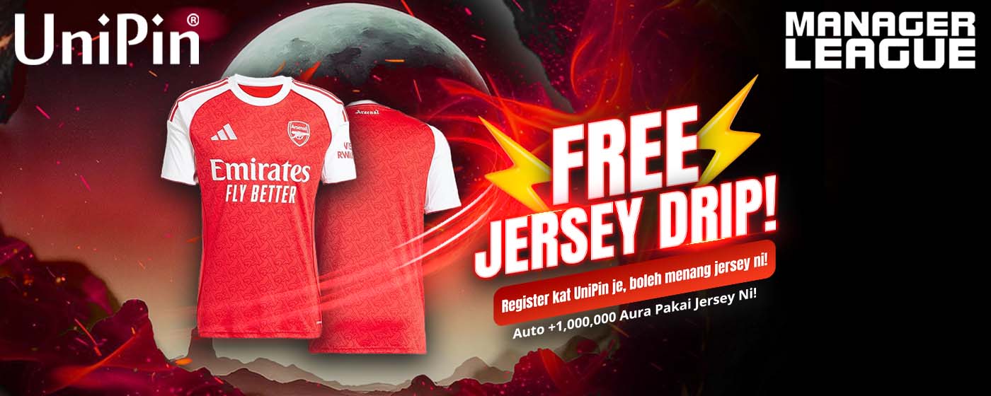 Nak Arsenal 25/26 Home Jersey ORIGINAL tapi FREE je? 👀🔥